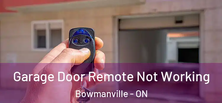  Garage Door Remote Not Working Bowmanville - ON