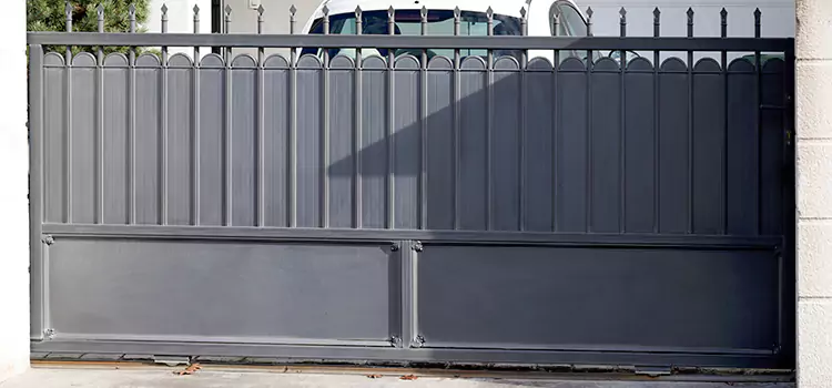Metal Driveway Gate Installation Bowmanville